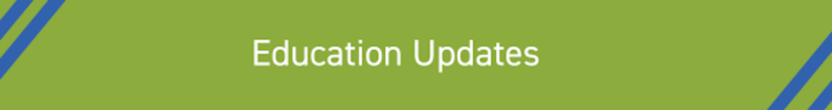 Education Banner Stripes